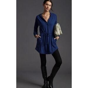 Anthropologie Daily Practice Afterglow Hooded Dress Sz L Pre Owned Athleisure